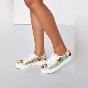 Keds Tropical Embroidered Sneakers